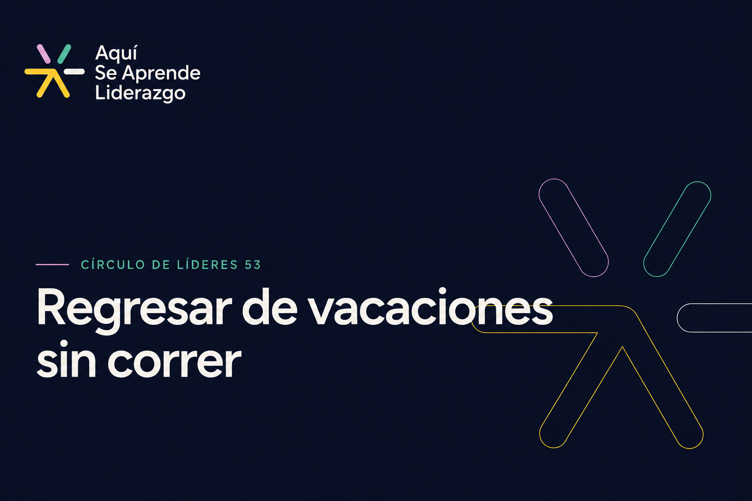 Regresar de vacaciones sin correr